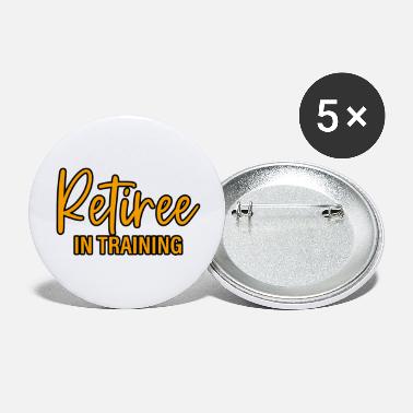 Train Retiree In Training 7 - Large Buttons