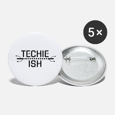 Techie Techie-ish - Large Buttons
