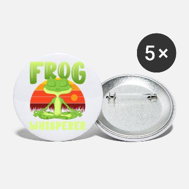 Frog frog, frog frogs, frog emoticon - Large Buttons