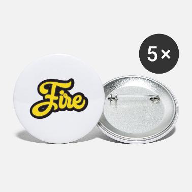 Fire Fire - Large Buttons