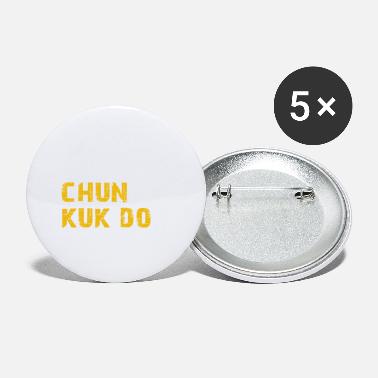 Mother eat sleep Chun Kuk Do - Large Buttons