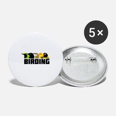 Bird Birding Birds - Large Buttons