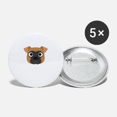 Boxer Boxer - Boxer Dog - Large Buttons
