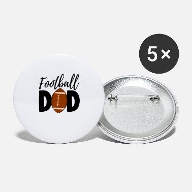 Golf Football Dad - Large Buttons