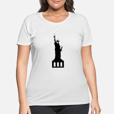Statue Of Liberty Statue of Liberty - Women&#39;s Plus Size T-Shirt