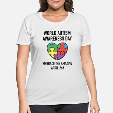 vbbnnyyrr World Autism Awareness Day Autism is My Super Power Online Blend Slim-Fit t-Shirt t Shirt 