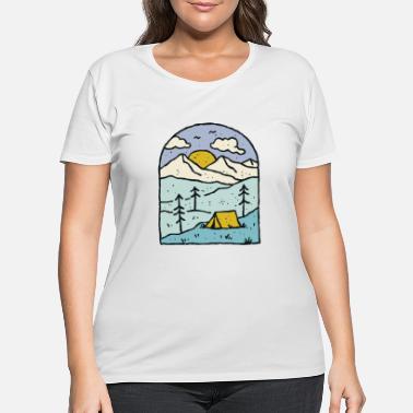 Nature Camping - Women&#39;s Plus Size T-Shirt