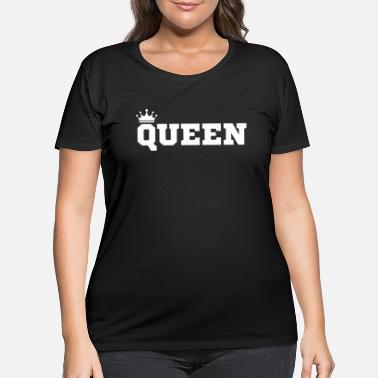 Monarchy queen of queen - Women&#39;s Plus Size T-Shirt