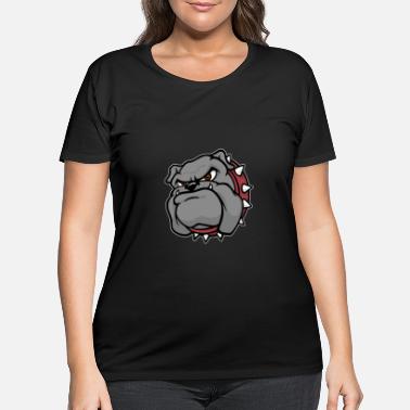 Mascot Bulldog2 - Women&#39;s Plus Size T-Shirt