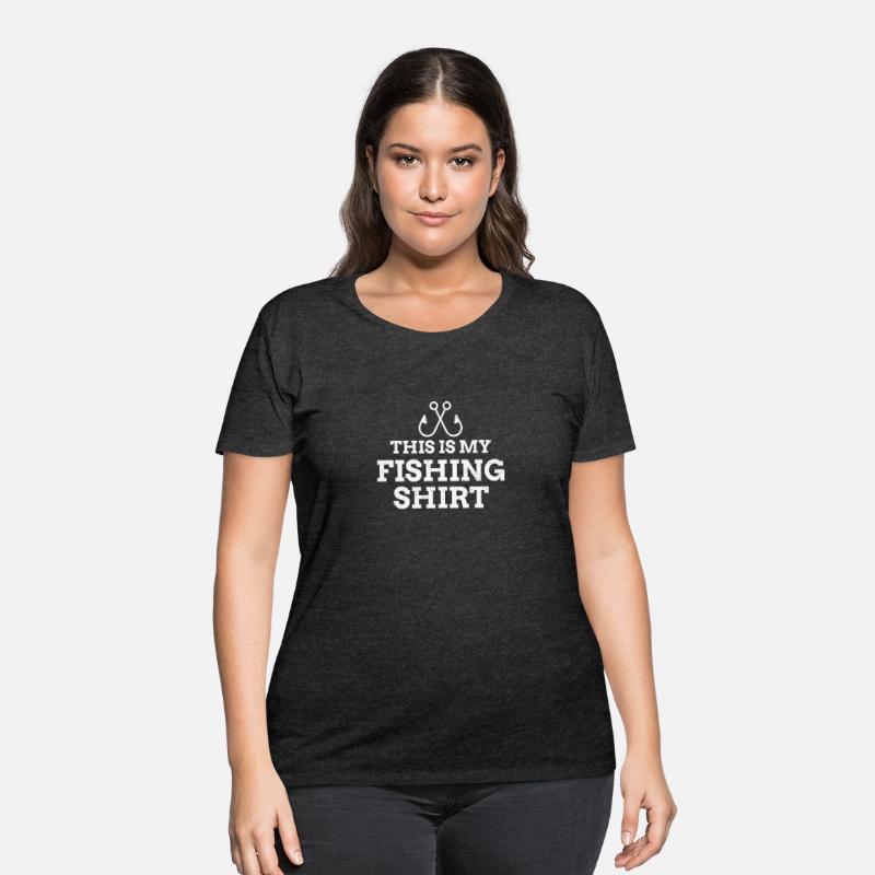 Fishing Angler Fish Fishing Fishing Lake Women S Plus Size T Shirt Spreadshirt