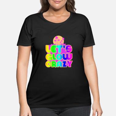 Up To 5XL Back To The 80's Dance Love Funny T-Shirt Choice of Neon Colours