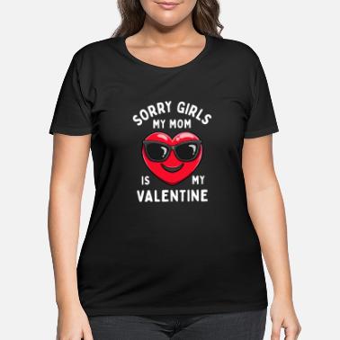 Ziloda Tees Valentine Your Girlfriend My Mom Girlfriend Mother Gag Gift Unisex Tee Shirt 