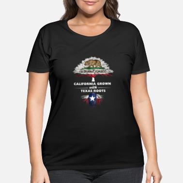 Tenacitee Mens Living in Indiana California Roots T-Shirt 