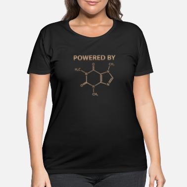 Caffeine Caffeine Molecule - Women&#39;s Plus Size T-Shirt