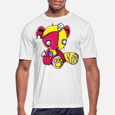 Teddy Bear Pastel Goth Teddy Bear Japanese Anime Kawaii Menhe - Men&#39;s Sport T-Shirt