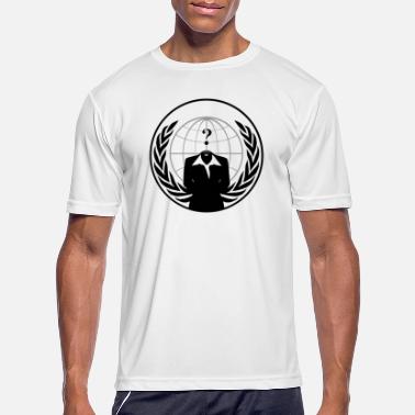 Anonymous Logo-Cool emblématique Hacktivist symbole de Garçon T-Shirt 