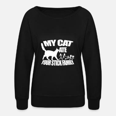 Cat Ate Your Stick Family Women S T Shirt Spreadshirt