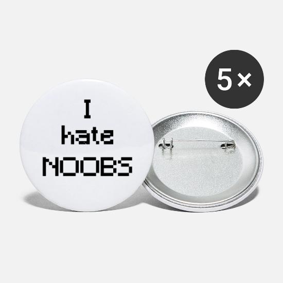 I Hate Noobs No Hands Small Buttons Spreadshirt It can sit on table or can be hold in hand. spreadshirt