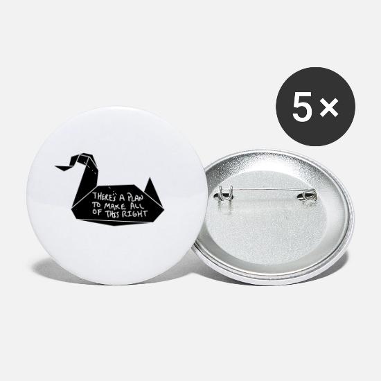 Prison Break Crane Message Buttons Small 1 5 Pack White