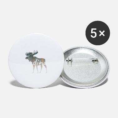 Scandinavia moose scandinavia - Small Buttons