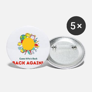 Back To School BACK AGAIN TO SCHOOL Back To School - Small Buttons