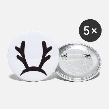 Antler Reindeers and Antlers Antlers - Small Buttons