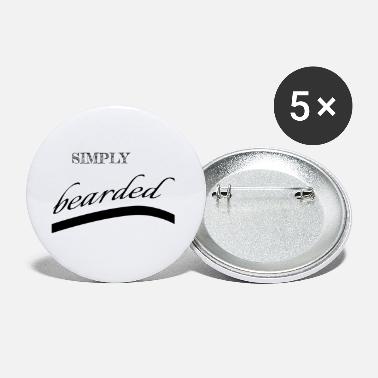 Beard beard - simply bearded - Small Buttons