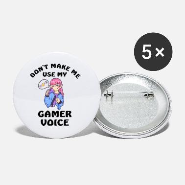 Game Over Don&#39;t Make Me Use My Gamer Voice - Small Buttons