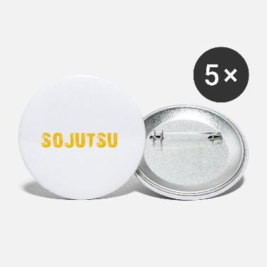 Sleeping eat sleep Sojutsu - Small Buttons