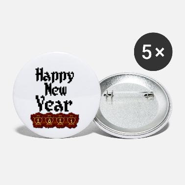 New Year New year happy new year - Small Buttons