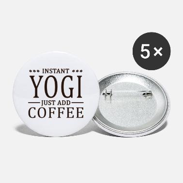 Caffeine Instant Yogi Coffee Lover - Small Buttons