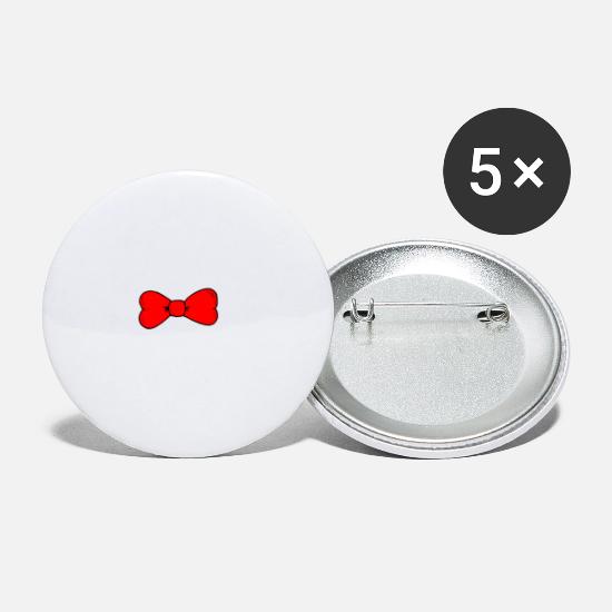 Bow-tie Dicky-bow Dress-Up Suit Tuxedo Design Buttons small 1'' (5-pack)