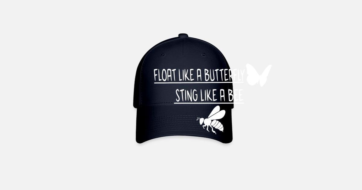 Float Like A Butterfly Sting Like A Bee Trucker Cap Spreadshirt