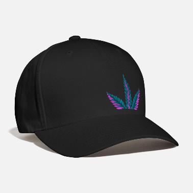 Mesh Hat Baseball Caps Grid Hat Weed Marijuana Leaf Adjustable Trucker Cap