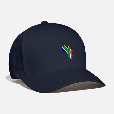 Africa african flag map of south africa - Baseball Cap