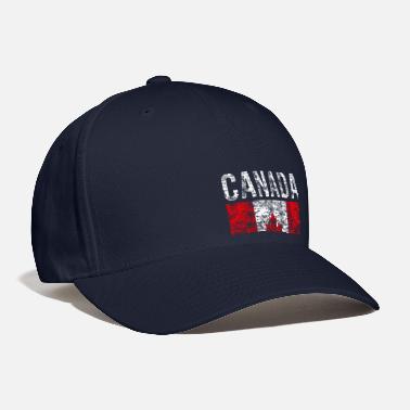Men And Women Canadian Map With Canada Flag Vintage Jeans Baseball Cap