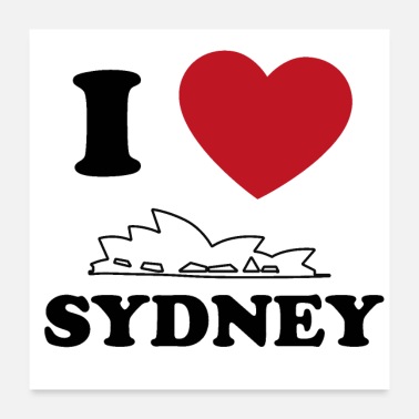 Sydney I love Sydney - Poster