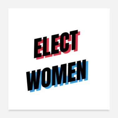 Election ELECT WOMEN - Poster