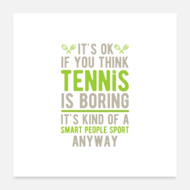 Tennis Funny Tennis - Poster