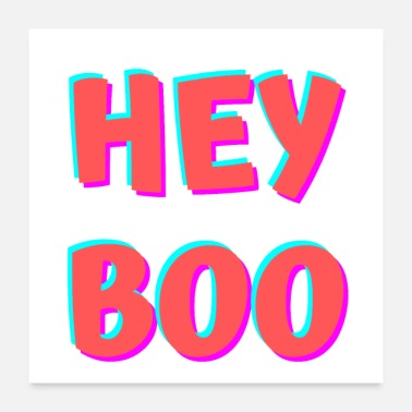 Hey HEY BOO - Poster