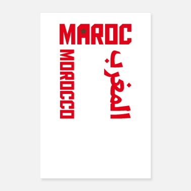 Morocco Morocco Maroc - Poster