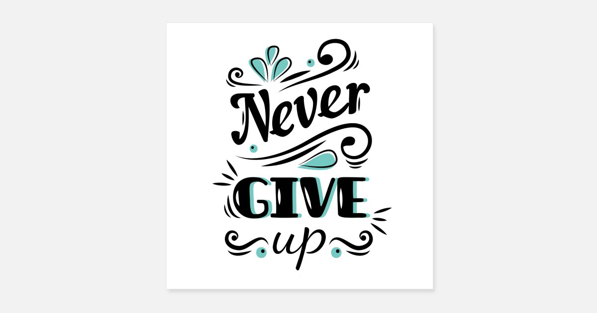 Details about   Never give up on your Dreams Retro Metal Tin Signs Iron Poster Art Wall Decor