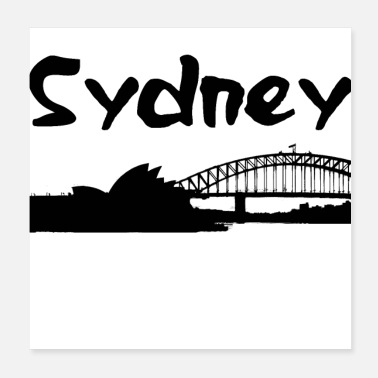 Sydney Sydney City Skyline - Poster