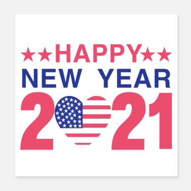 Shop New Year S Day Posters Online Spreadshirt