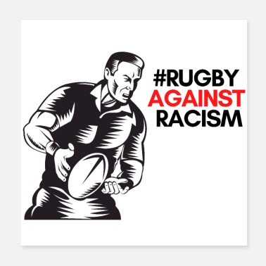 Racism Rugby Against Racism | Racism 2021 - Poster