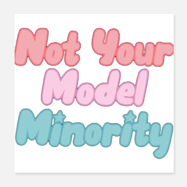 Model Airplane Not Your Model Minority - Poster