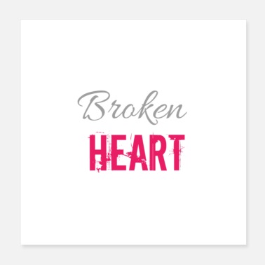 Injured Broken Heart - Poster