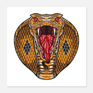 Dangerous Angry Cobra - Poster