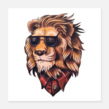Dangerous Lion - Poster