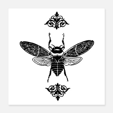 Ornamental Ornamental Bee - Poster
